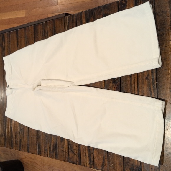 Madewell Corduroy Emmett Wide Leg Welt Pocket Pant - Picture 4 of 11